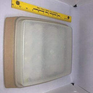 Tupperware Deviled Egg‎ Keeper Almond White 723-2